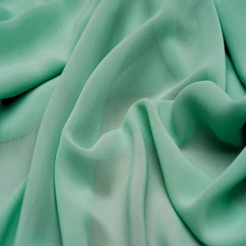 Mint Yeşil Multi Şifon Kumaş