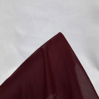 Bordo Düz Tülbent Kumaş