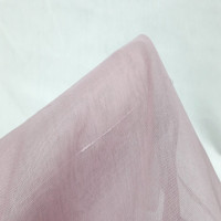 Pudra Pembe Düz Tülbent Kumaş