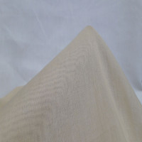 Açık Bej Düz Tülbent Kumaş