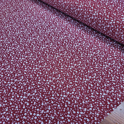 Bord Zemin Çıtır Desen Viskon Kumaş