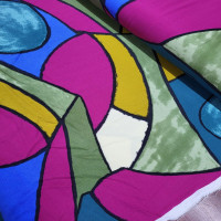 Mavi Renkli Viskon Kumaş