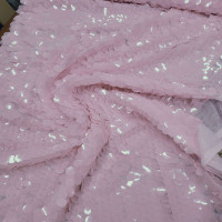 Pudra Para Pul Payet İşleme Kumaş