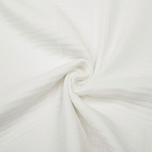 Kırık Beyaz 4 Kat Müslin Kumaş