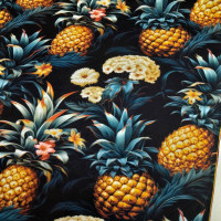 Ananas Dijital Baskı Kumaş