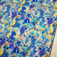 Unicorn Dijital Baskı Kumaş