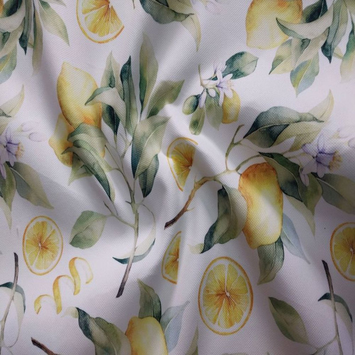 Soft Limon Dijital Baskı Kumaş